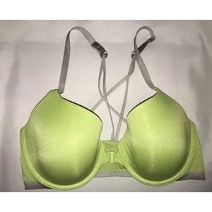 [Victorias Secret] Racerback Semi Demi Front Close